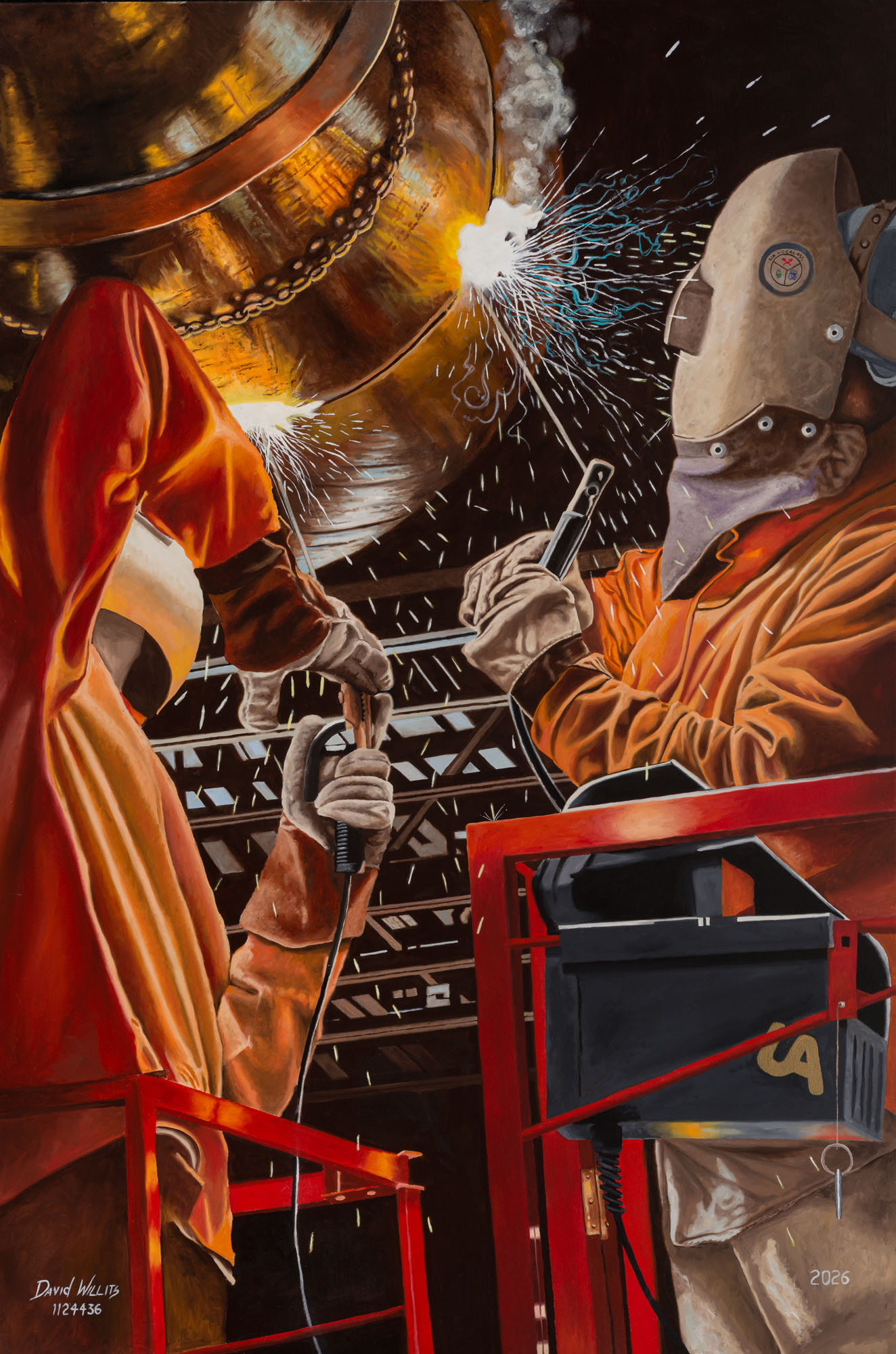 Welders original fantasy art